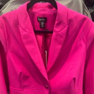 Nicole Miller Pink Blazer